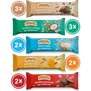 Yer Fıstığı Barı, Mixed Paket, 40 gr x 12 Adet