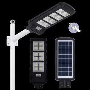 300W Solar Bahçe Lambası CT-4642 + 3m. Lamba Direği