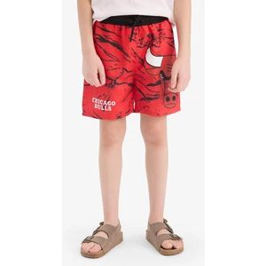 Erkek Çocuk NBA Chicago Bulls Deniz Şortu