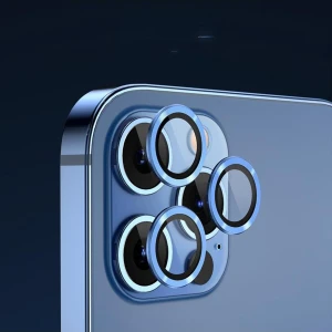 Iphone 12 Pro Uyumlu Kamera Lens Koruyucu (3'lü Set) Safir Çizilmez.