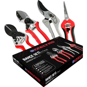 Izeltaş Bahçe Seti 4 Parça Elma Hasat Bağ Budama Makası 13000008159