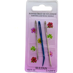 Kanvas Örgü ve Yün Iğnesi Slt-16