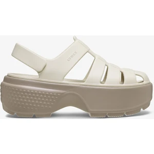 Stomp Fisherman Kadın Bej Sandalet Hafif Croslite Malzeme ile Gün Boyu Konfor