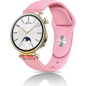 Huawei Watch Gt4 / Gt5 41MM ile Uyumlu 18MM Yumuşak Jel Silikon A+ Kalite Spor Strap