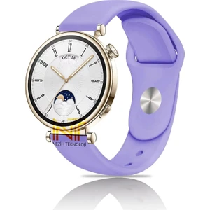 Huawei Watch Gt4 / Gt5 41MM ile Uyumlu 18MM Yumuşak Jel Silikon A+ Kalite Spor Strap