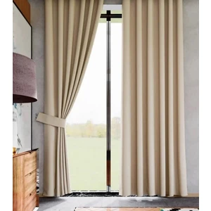 Bej Blackout Karartma Işık Geçirmez Perde