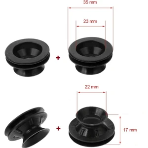 Ocak Düğme Altı Sızdırmazlık Conta 4 Lü , Ankastre Cam Ocak Düğme Contası