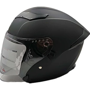Proyou Güneş Gözlüklü Yarım Kask - Açık Kask