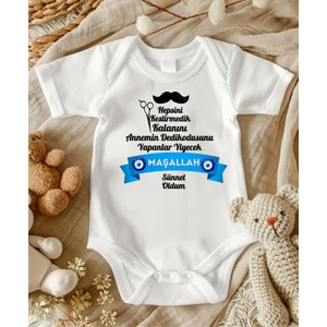 SÜNNET isimli Zıbın Hediyelik Anne Baba Yazılı Zıbın