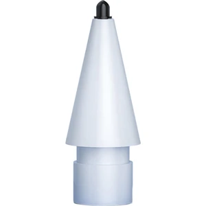 Apple Pencil (2. Nesil)/(1. Nesil) Hb Şeffaf Kalem Ucu-Ince Uç+Beyaz Için Şeffaf Yedek Uç (Yurt Dışından)