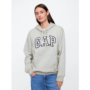 Kadın Gri Gap Logo Fleece Sweatshirt