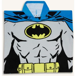 Erkek Çocuk Batman Pamuklu Panço Havlu