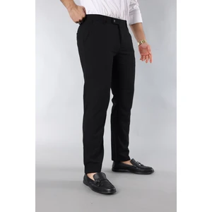 3A Moda Erkek Italyan Kesim Dar Kalıp Keten Pantolon