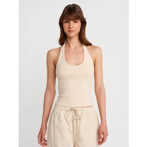 21052 Halter Yaka Top-Taş