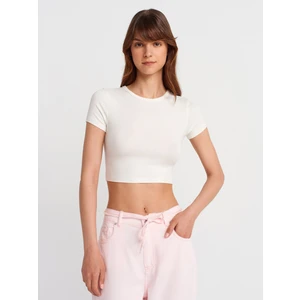 31104 Modal Crop Top-Ekru