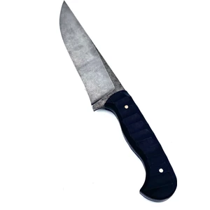 Nokta Outdoor Usta Işi Kesim Bıçak 80CRV2 Kompakt Kabze Hediye Deri Kılıf