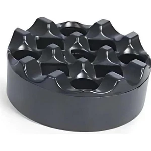 Döküm Yuvarlak Küllük Siyah 9cm