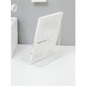 Pleksi 2 Li Şeffaf Modern Kitap Tutucu