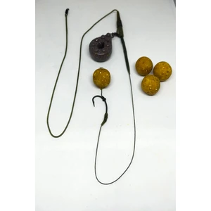 Sr Sazanrig 75 gr Kaplama Kurşunlu Hazır Boili Takımı (Yedek 3 Adet Boili)