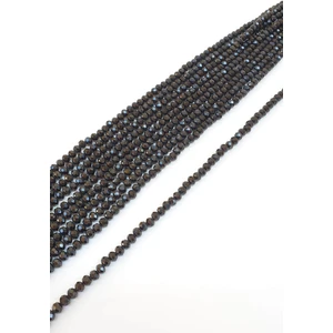 Siyah Kristal Boncuk 6 mm