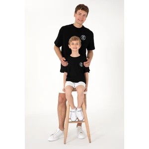 U.S. Polo Assn. Erkek Siyah Tişört 50305904-VR046