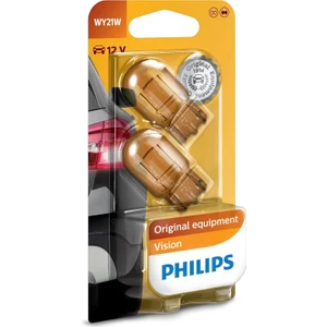 T20 WY21W Amber Turuncu Vision, 12V, Orijinal Ekipman Sinyal Ampulü, 2'li Paket