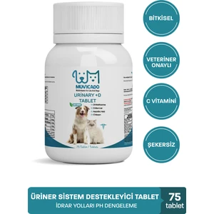 Kedi ve Köpekler Için +D Urinary (Üriner) Sistem Destekleyici Tablet Kedi Köpek Vitamini