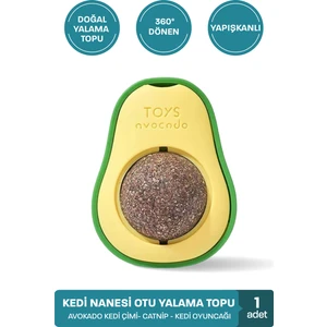 Kedi Nanesi Otu Kedi Oyun Topu Avokado Kedi Otu Çimi Catnip Yavru Kedi Oyuncakları