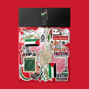 Filistin Sticker Paketi -Bullet Journal - Ajanda - Planner - Defter - Laptop Etiket Çıkartma Çok Renkli 10 x 15 Paket Boyutu 3 x 5 cm Stickerlar Paket Içeriği 25 Adet Dadi Ramba Sticker
