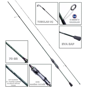 Claw 198 cm 0.3-6 gr Aji Lrf Kamışı