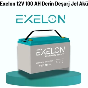 12V 100AH Derin Deşarj Jel Akü