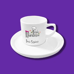 Evin Hanımı Baskılı Kişiye Özel Kupa Bardak