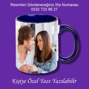 Kişiye Özel Resimli Kupa Bardak ve Kahve Fincanı