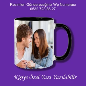 Kişiye Özel Resimli Kupa Bardak ve Kahve Fincanı
