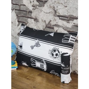 Taraftar Desenli | Tek Kişilik | Lastikli Çarşaf Seti | 100X200 cm %80 PAMUK