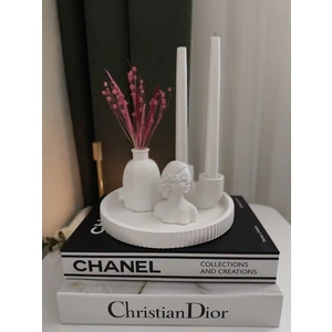 Dekoratif 4'lü Kız Figürlü Set