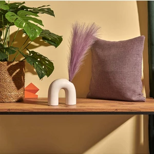 Dekoratif Tüy - Lila - 44 cm