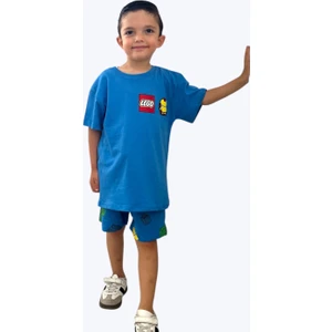 Erkek Çocuk LEGO Baskılı Şortlu Alt Üst Takım