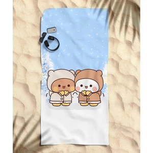 Bubu Dudu Temalı Plaj Havlusu