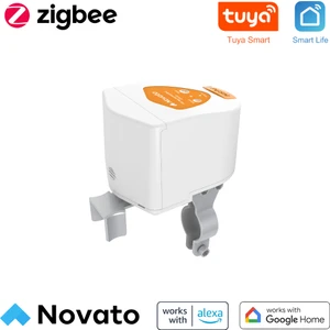 Zigbee Pilli Akıllı Vana Kontrolcüsü - Kablosuz Su, Gaz Vanası ( Tuya, Smart Life ,Zigbee2MQTT Uyumlu )