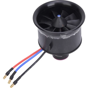 Edf 64MM 11 Kanatlı Fan Pervanesi Fırçasız Motorlu Rc Model Uçak AKSESUARLARIKV3900 3s Edf 64 K (Yurt Dışından)