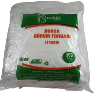 Bursa plastik Dürüm Torbası 14X28 500LÜ