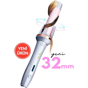 Otomatik Saç Maşası - Kalın Su Dalgası 32MM Extra Uzun Başlıklı