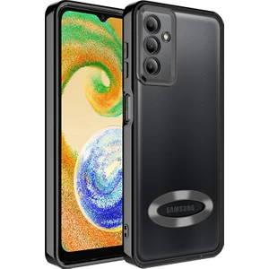 Samsung Galaxy A04S Kılıf Siyah Disk Kapak Kamera Korumalı Dayanıklı Darbe Karşıtı Koruyucu Yeni Nesil Tasarım (Samsung Galaxy A04S, Siyah)