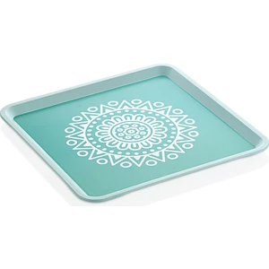 Zucci Home Alaçatı Tepsi - Turkuaz - 32,5x32,5 cm