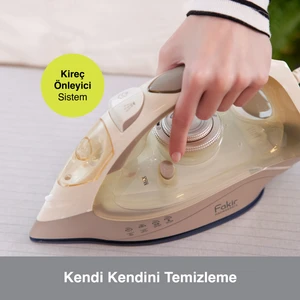Glimmer Buharlı Ütü - Beyaz