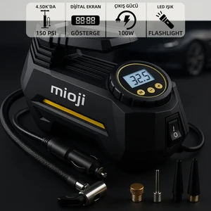 Mio 10 Taşınabilir 150PSI 12V 120W Araç Hava Pompası