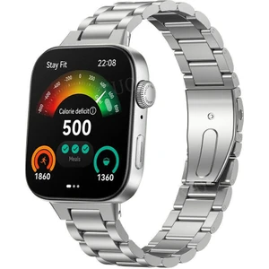 Watch Fit 3/fit 4 ve Fit 4 Pro Uyumlu Klasik Paslanmaz Çelik Kordon 20MM
