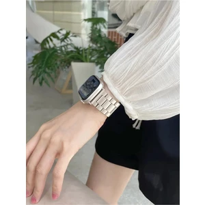 Watch Fit 3/fit 4 ve Fit 4 Pro Uyumlu Klasik Paslanmaz Çelik Kordon 20MM