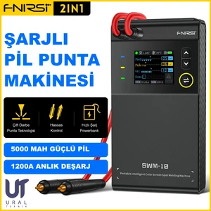 Fnirsi swm-10 Taşınabilir Akıllı Renkli Ekran Pil Punta Kaynak Makinesi